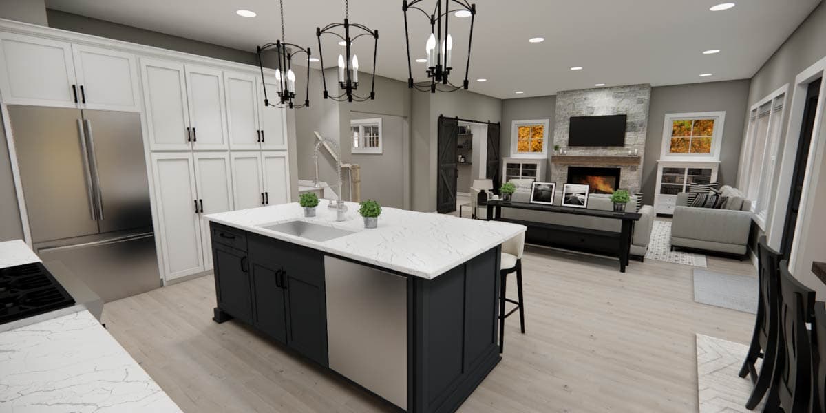 Plan 14951RK: Two-Story Craftsman House Plan with Loft - 2216 Sq Ft - Image #19 - Craftsman, Traditional