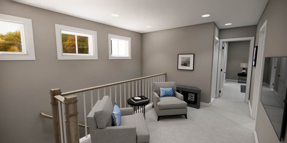 Plan 14951RK: Two-Story Craftsman House Plan with Loft - 2216 Sq Ft - Image #37 - Craftsman, Traditional