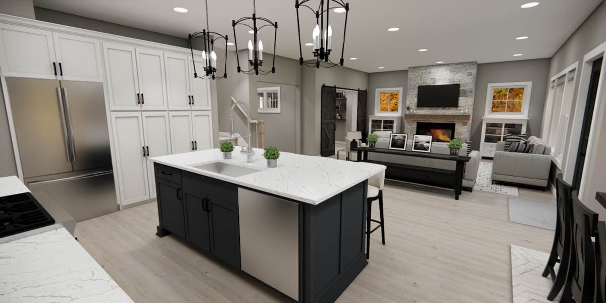 Plan 14952RK: 3-Bedroom Craftsman House Plan with Second Floor Master Suite - 2216 Sq Ft - Image #20 - Craftsman, Traditional