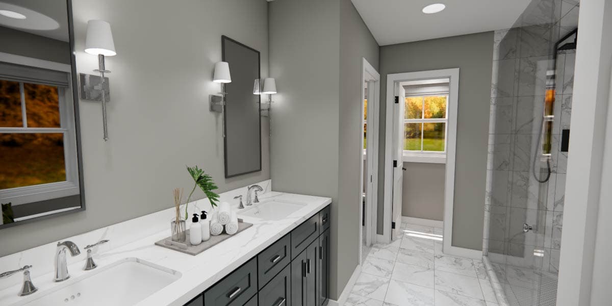 Plan 14952RK: 3-Bedroom Craftsman House Plan with Second Floor Master Suite - 2216 Sq Ft - Image #45 - Craftsman, Traditional