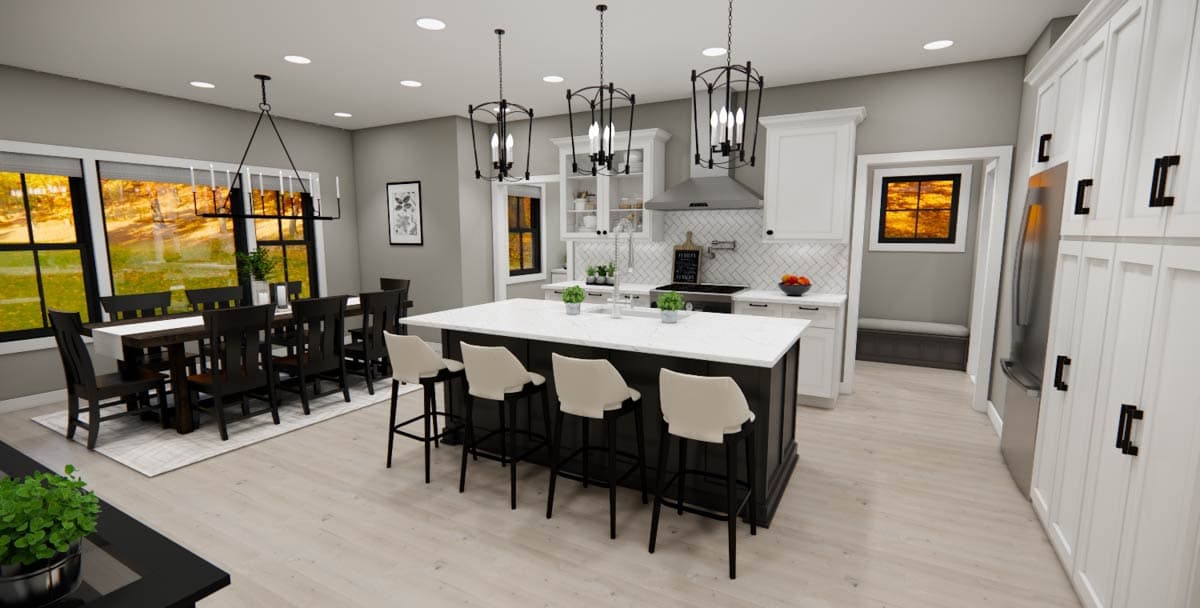 Plan 14953RK: Two-Story Farmhouse Plan with Home Office - 2500 Sq Ft - Image #18 - Craftsman