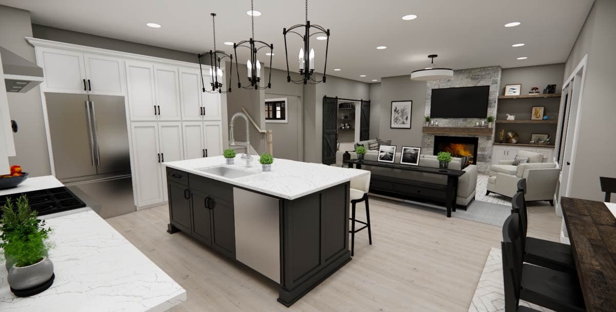 Plan 14953RK: Two-Story Farmhouse Plan with Home Office - 2500 Sq Ft - Image #21 - Craftsman