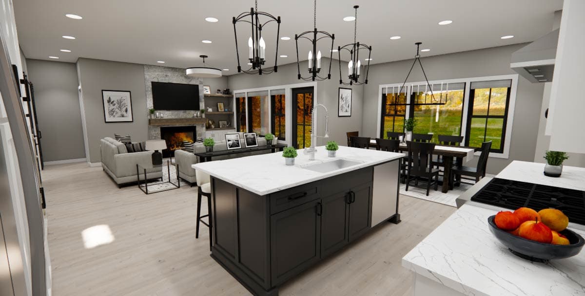 Plan 14953RK: Two-Story Farmhouse Plan with Home Office - 2500 Sq Ft - Image #22 - Craftsman