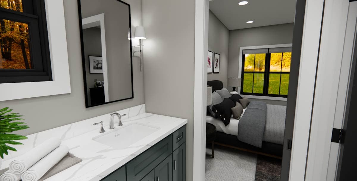 Plan 14953RK: Two-Story Farmhouse Plan with Home Office - 2500 Sq Ft - Image #33 - Craftsman
