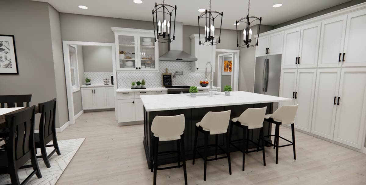 Plan 14954RK: 4-Bedroom Traditional House Plan with Home Office Under 2500 Sq Ft - Image #18 - Country, Traditional