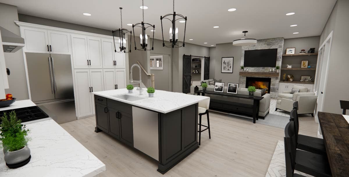 Plan 14954RK: 4-Bedroom Traditional House Plan with Home Office Under 2500 Sq Ft - Image #22 - Country, Traditional