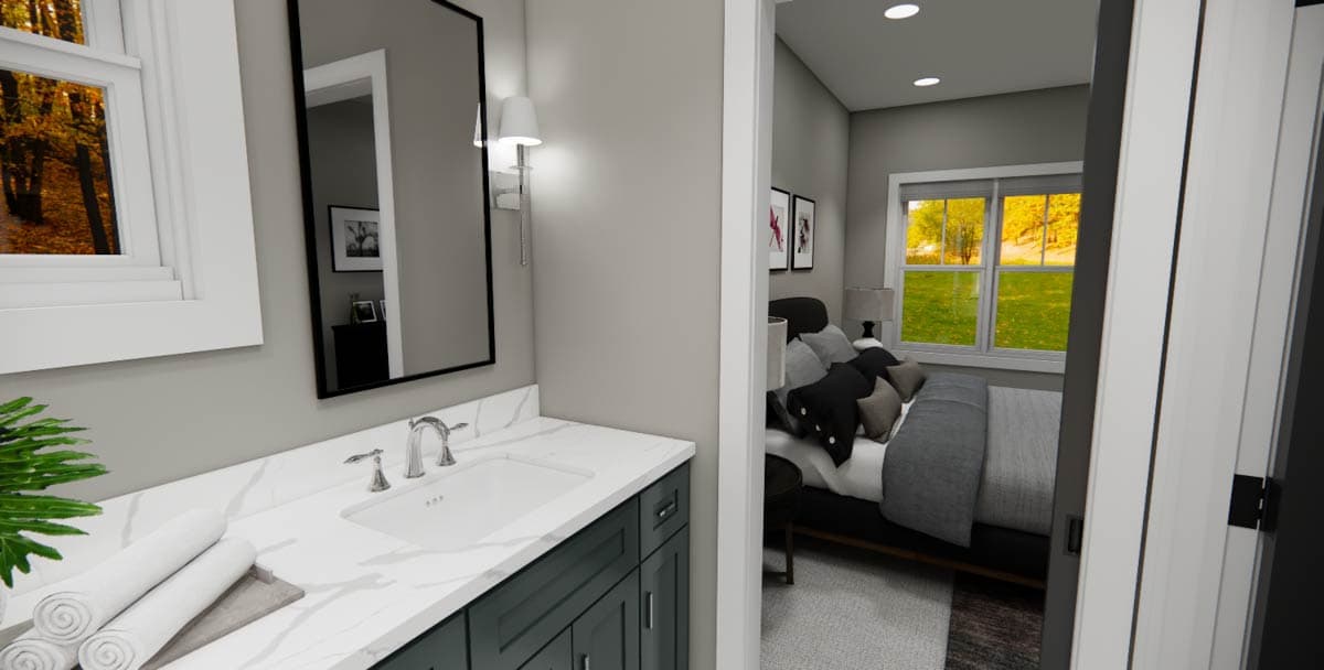 Plan 14954RK: 4-Bedroom Traditional House Plan with Home Office Under 2500 Sq Ft - Image #34 - Country, Traditional