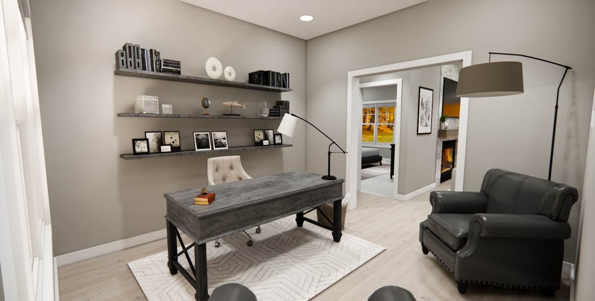 Plan 14955RK: Two-Story 4-Bedroom Craftsman House Plan with Home Office Under 2500 Sq Ft - Image #16 - Craftsman, Traditional