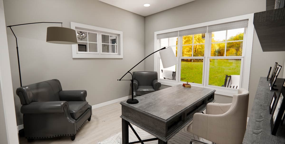 Plan 14955RK: Two-Story 4-Bedroom Craftsman House Plan with Home Office Under 2500 Sq Ft - Image #17 - Craftsman, Traditional