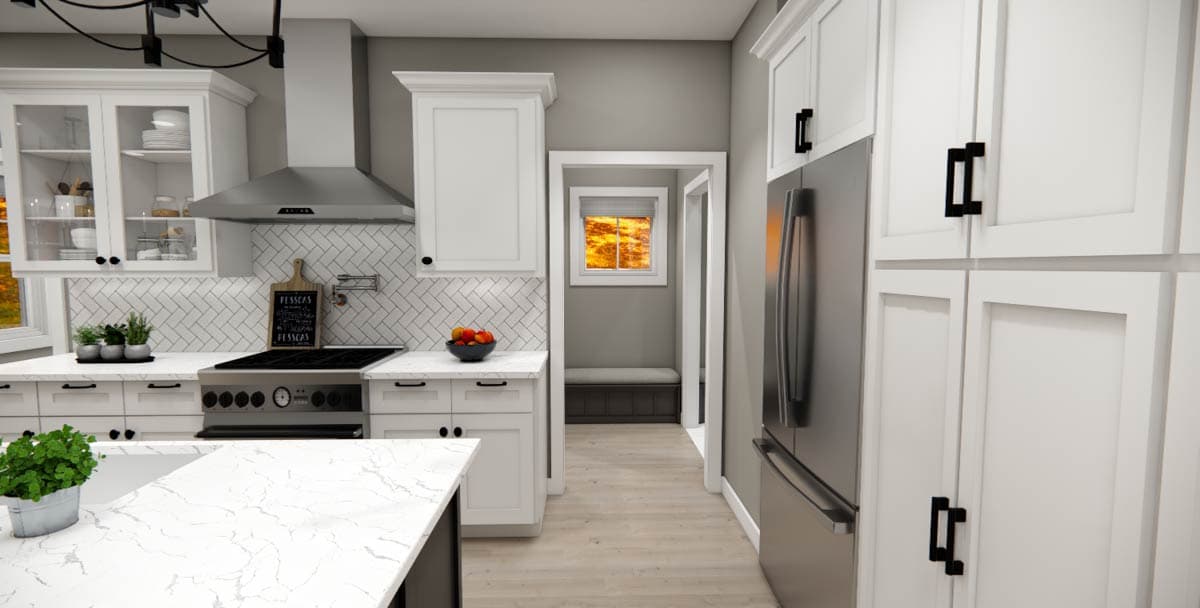 Plan 14955RK: Two-Story 4-Bedroom Craftsman House Plan with Home Office Under 2500 Sq Ft - Image #24 - Craftsman, Traditional