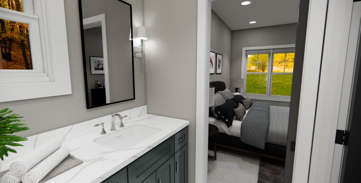 Plan 14955RK: Two-Story 4-Bedroom Craftsman House Plan with Home Office Under 2500 Sq Ft - Image #33 - Craftsman, Traditional