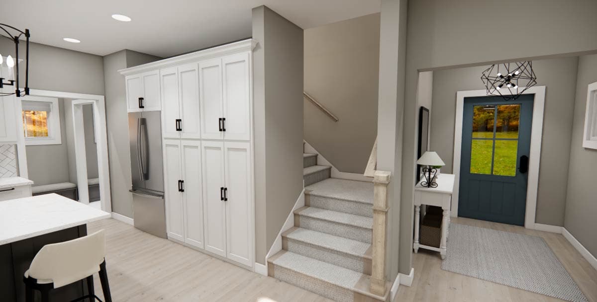 Plan 14955RK: Two-Story 4-Bedroom Craftsman House Plan with Home Office Under 2500 Sq Ft - Image #38 - Craftsman, Traditional