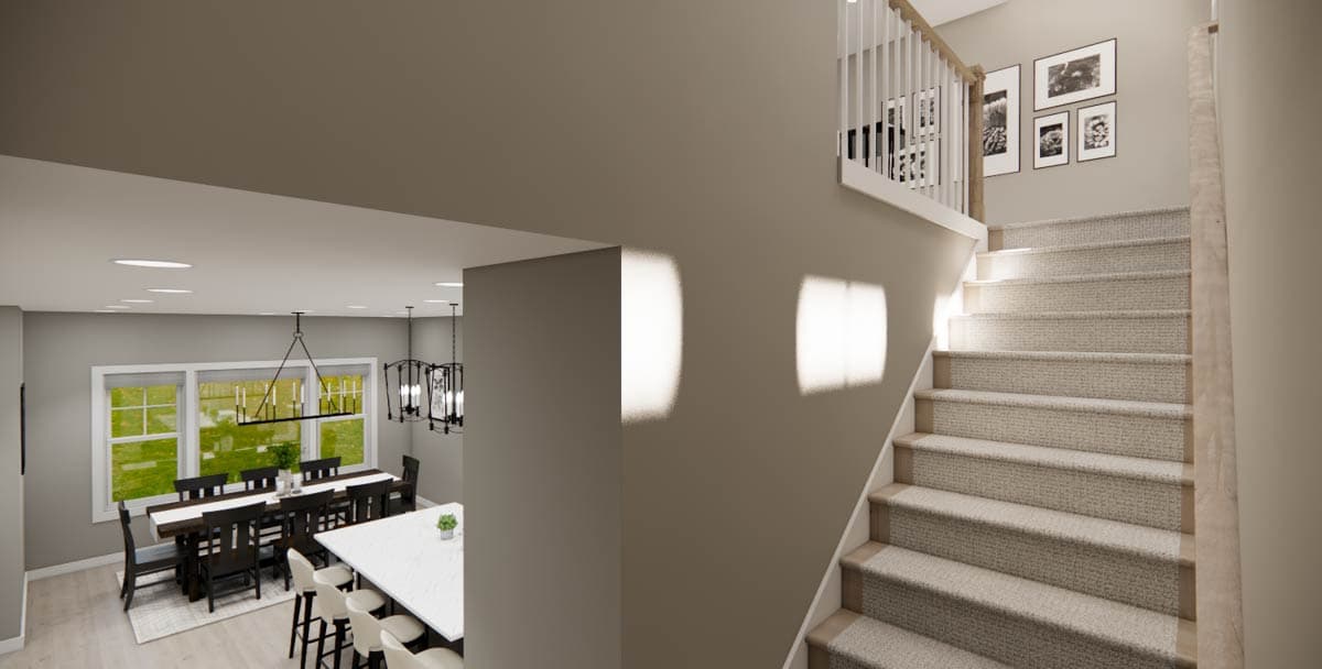 Plan 14955RK: Two-Story 4-Bedroom Craftsman House Plan with Home Office Under 2500 Sq Ft - Image #36 - Craftsman, Traditional