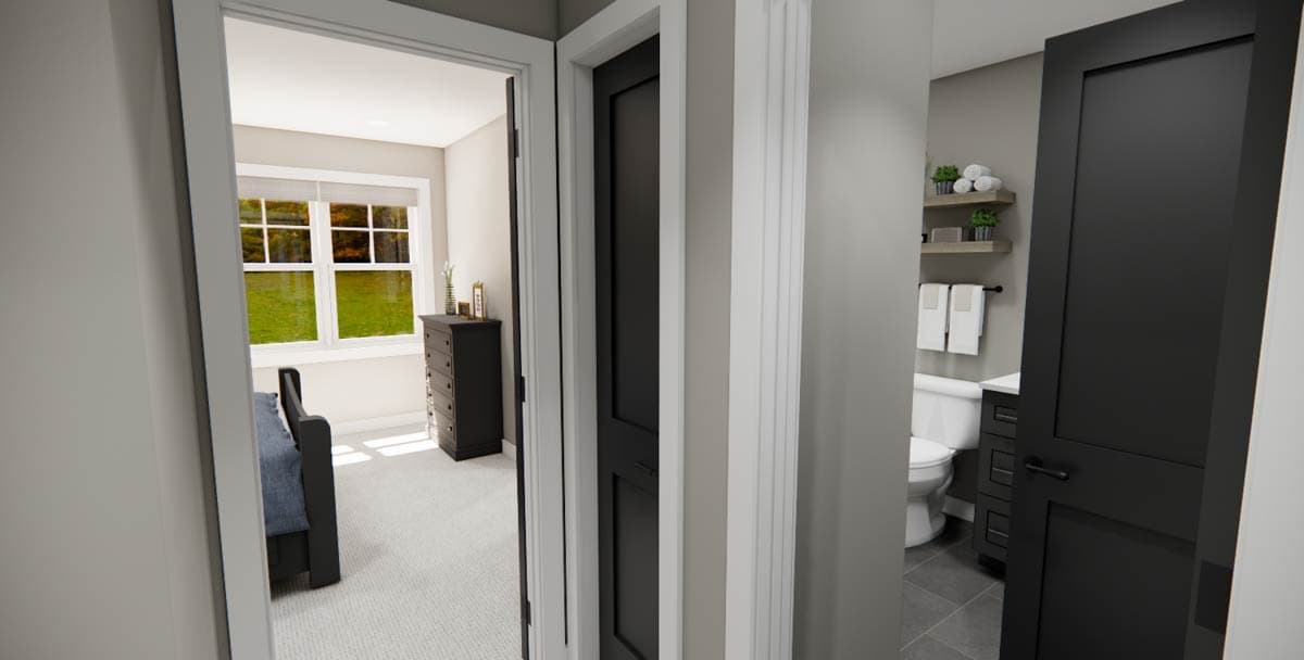 Plan 14955RK: Two-Story 4-Bedroom Craftsman House Plan with Home Office Under 2500 Sq Ft - Image #48 - Craftsman, Traditional