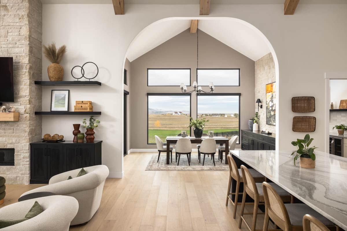 Plan 95267RW: Two-Story Contemporary Mountain House plan with Open Concept Living - 3778 Sq Ft - Image #9 - Contemporary, Mountain