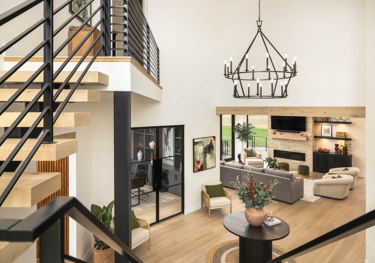 Plan 95267RW: Two-Story Contemporary Mountain House plan with Open Concept Living - 3778 Sq Ft - Image #14 - Contemporary, Mountain
