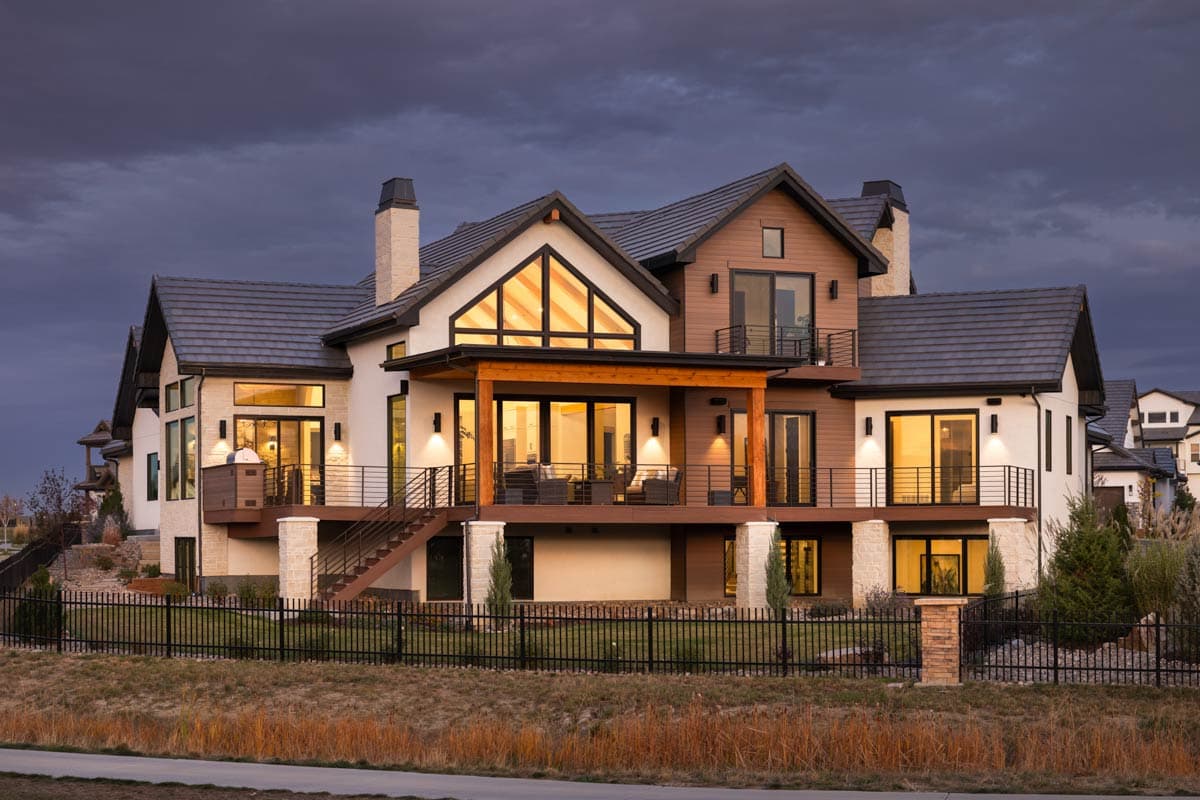 Plan 95267RW: Two-Story Contemporary Mountain House plan with Open Concept Living - 3778 Sq Ft - Image #20 - Contemporary, Mountain