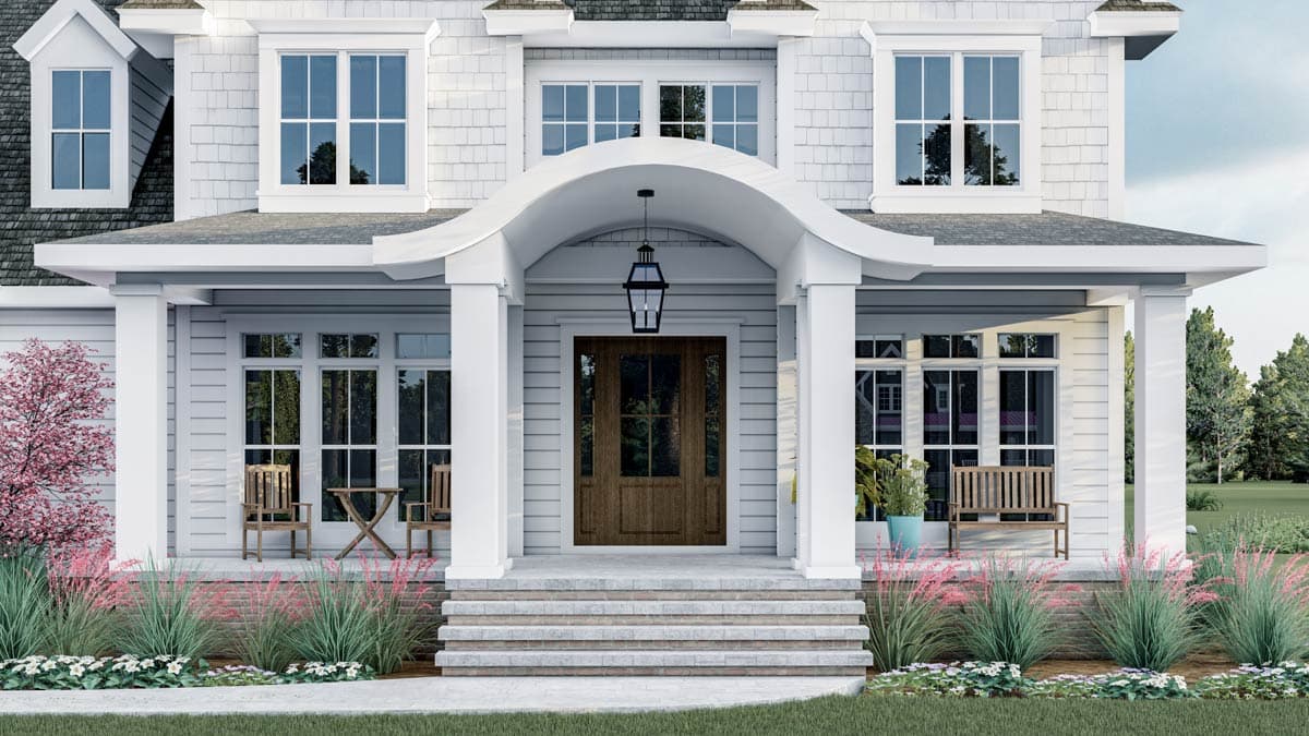 Plan 500091VV: Two-Story Shingle-Style House Plan with Upstairs Playroom - 3569 Sq Ft - Image #8 - Craftsman, Shingle