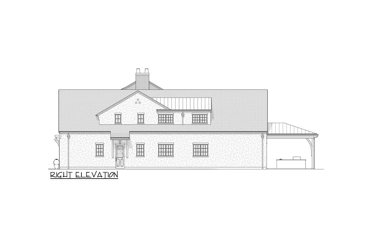 Plan 270113AF: 3-Bed Modern French Country Cottage with Basement Expansion - 3512 Sq Ft - Image #16 - Colonial, Cottage, French Country, New American
