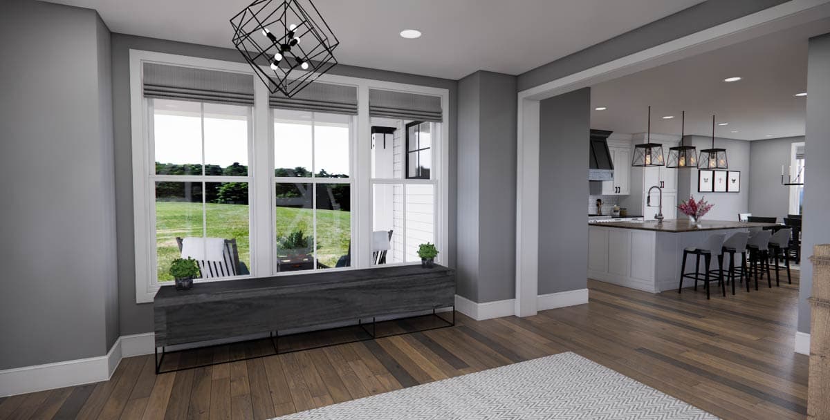 Plan 14931RK: Expansive 6-Bedroom Modern Farmhouse House Plan with Wrap-Around Porch - Image #6 - Modern Farmhouse, New American