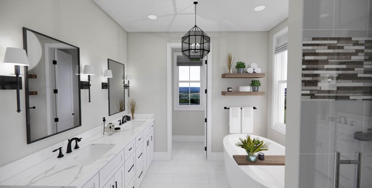 Plan 14931RK: Expansive 6-Bedroom Modern Farmhouse House Plan with Wrap-Around Porch - Image #23 - Modern Farmhouse, New American