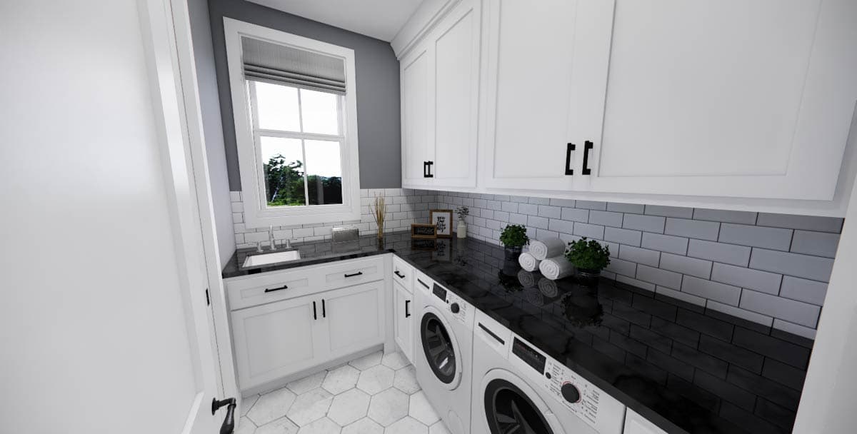 Plan 14931RK: Expansive 6-Bedroom Modern Farmhouse House Plan with Wrap-Around Porch - Image #26 - Modern Farmhouse, New American