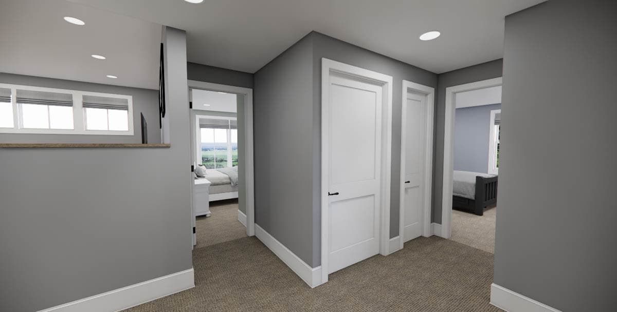 Plan 14931RK: Expansive 6-Bedroom Modern Farmhouse House Plan with Wrap-Around Porch - Image #34 - Modern Farmhouse, New American