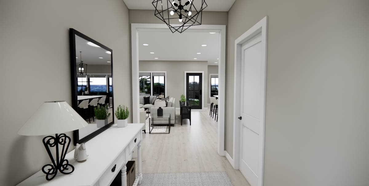 Plan 14961RK: Two-Story Modern Farmhouse Plan with Home Office - 2216 Sq Ft - Image #8 - Modern Farmhouse