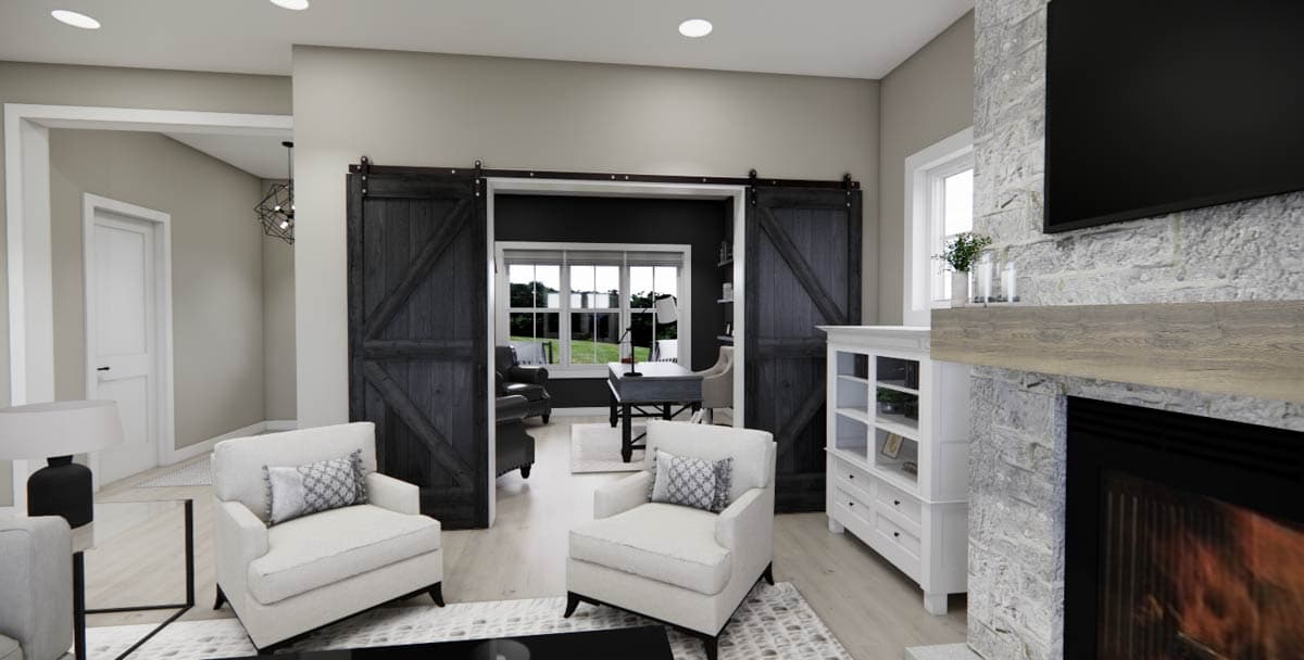 Plan 14962RK: Two-Story Traditional House Plan with Home Office and Jack and Jill Bathroom - 2216 Sq Ft - Image #16 - Traditional