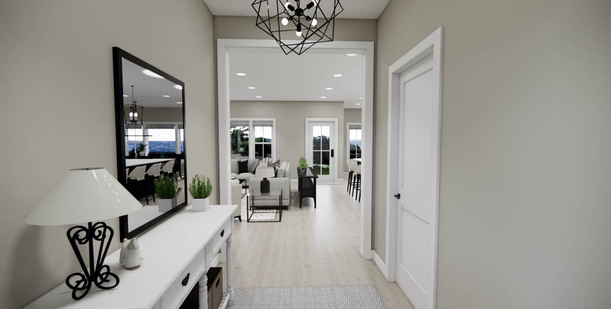 Plan 14963RK: Two-Story Craftsman House Plan with 2nd Floor Master Suite - 2216 Sq Ft - Image #9 - Craftsman, Traditional