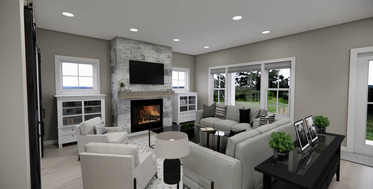 Plan 14963RK: Two-Story Craftsman House Plan with 2nd Floor Master Suite - 2216 Sq Ft - Image #14 - Craftsman, Traditional