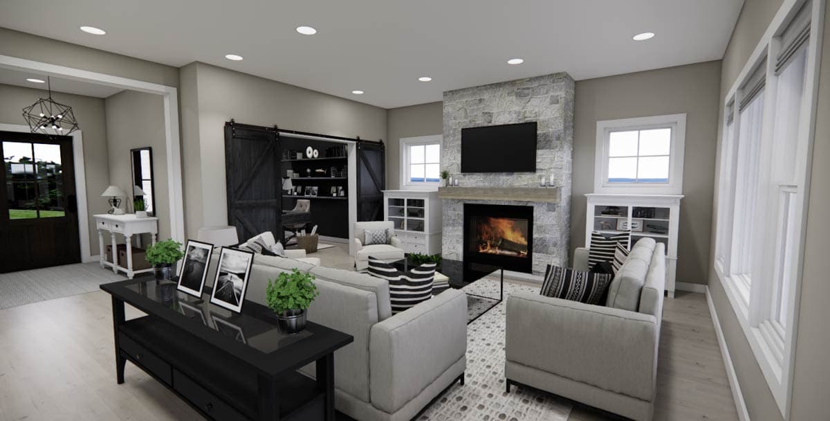Plan 14963RK: Two-Story Craftsman House Plan with 2nd Floor Master Suite - 2216 Sq Ft - Image #12 - Craftsman, Traditional