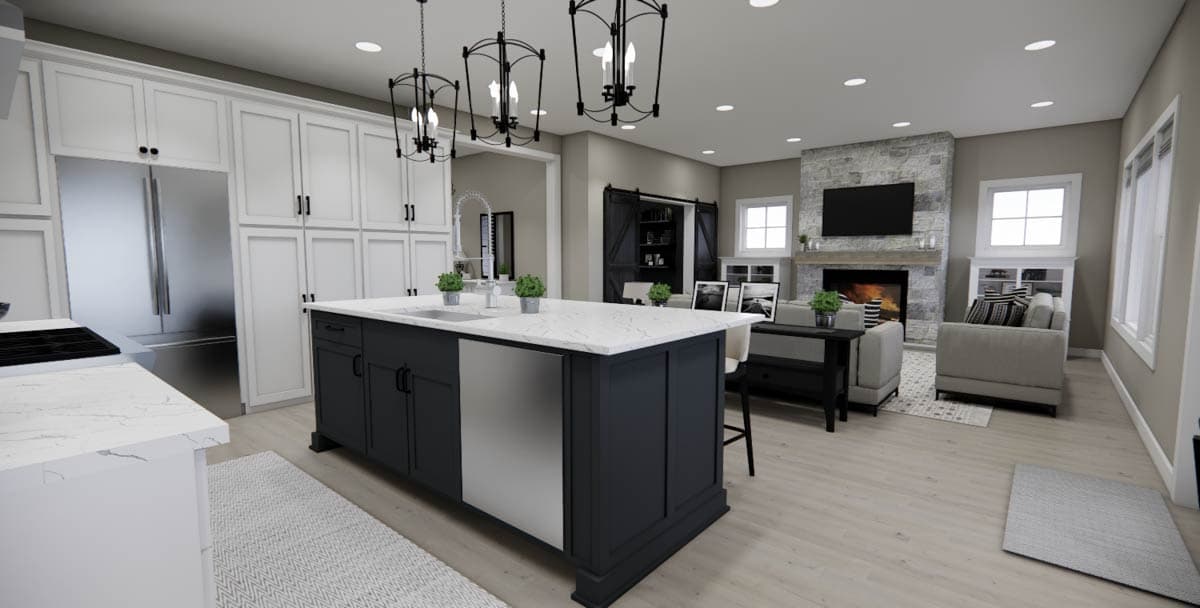 Plan 14963RK: Two-Story Craftsman House Plan with 2nd Floor Master Suite - 2216 Sq Ft - Image #17 - Craftsman, Traditional