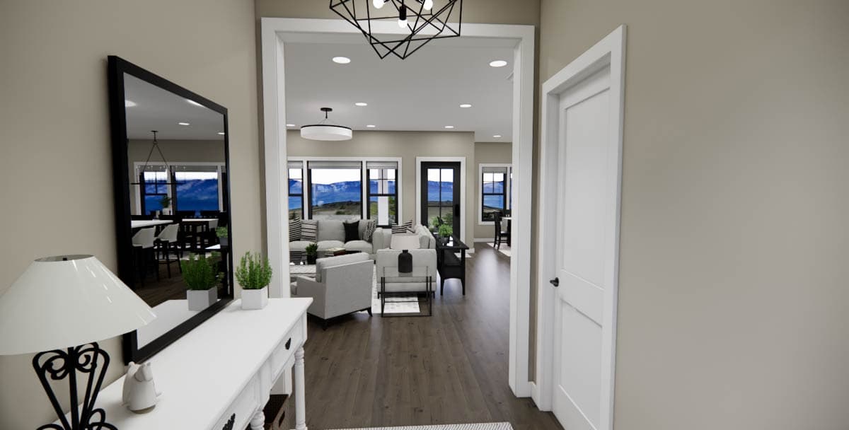 Plan 14964RK: Two-Story Modern Farmhouse Plan with Home Office - 2500 Sq Ft - Image #9 - Farmhouse, Modern Farmhouse