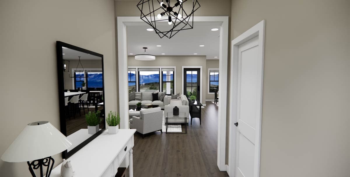 Plan 14964RK: Two-Story Modern Farmhouse Plan with Home Office - 2500 Sq Ft - Image #10 - Farmhouse, Modern Farmhouse