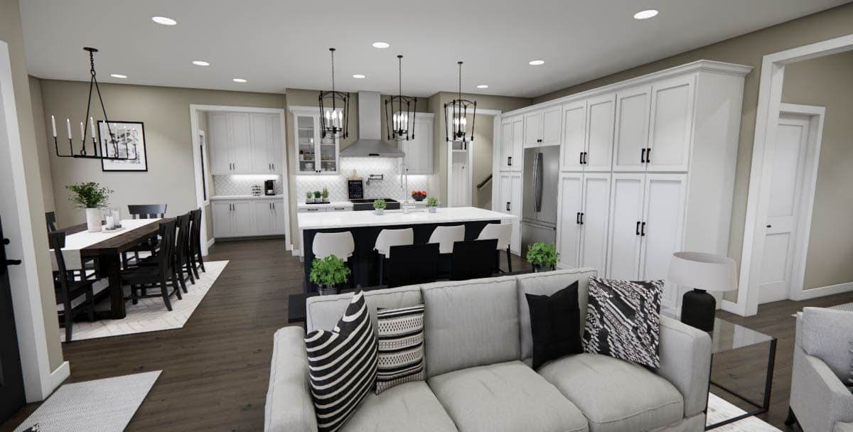 Plan 14964RK: Two-Story Modern Farmhouse Plan with Home Office - 2500 Sq Ft - Image #12 - Farmhouse, Modern Farmhouse