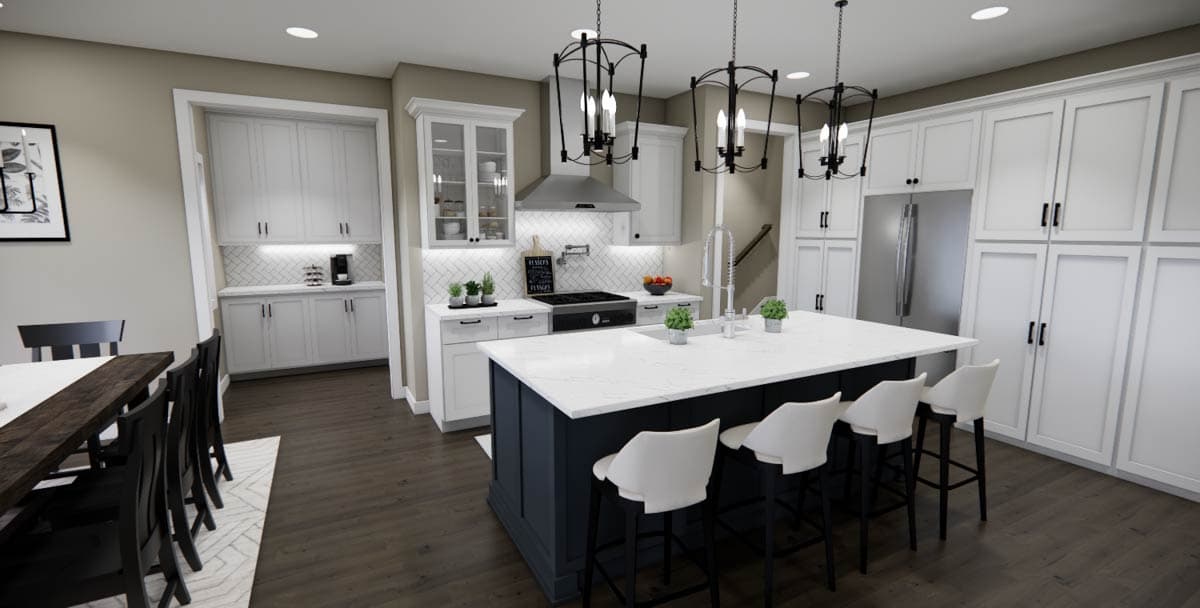 Plan 14964RK: Two-Story Modern Farmhouse Plan with Home Office - 2500 Sq Ft - Image #13 - Farmhouse, Modern Farmhouse