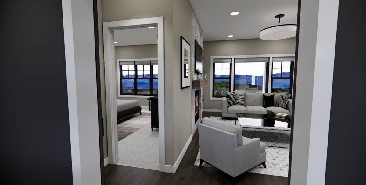 Plan 14964RK: Two-Story Modern Farmhouse Plan with Home Office - 2500 Sq Ft - Image #26 - Farmhouse, Modern Farmhouse