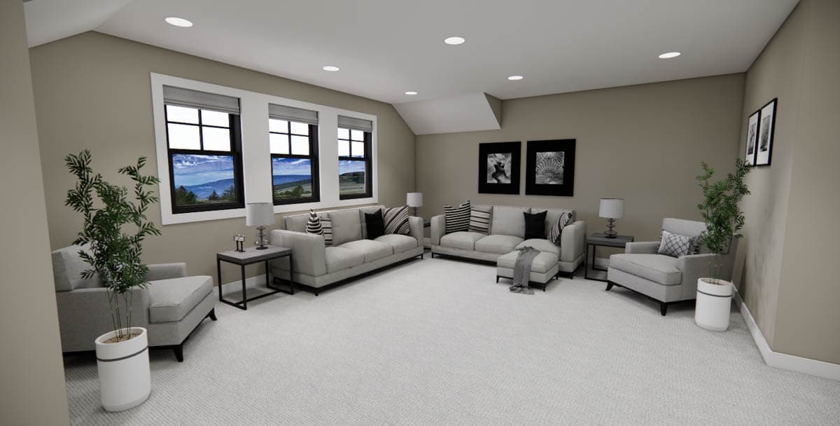 Plan 14964RK: Two-Story Modern Farmhouse Plan with Home Office - 2500 Sq Ft - Image #32 - Farmhouse, Modern Farmhouse