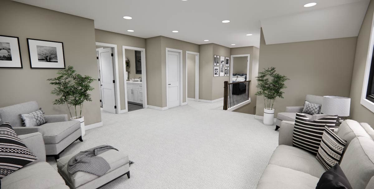 Plan 14964RK: Two-Story Modern Farmhouse Plan with Home Office - 2500 Sq Ft - Image #35 - Farmhouse, Modern Farmhouse