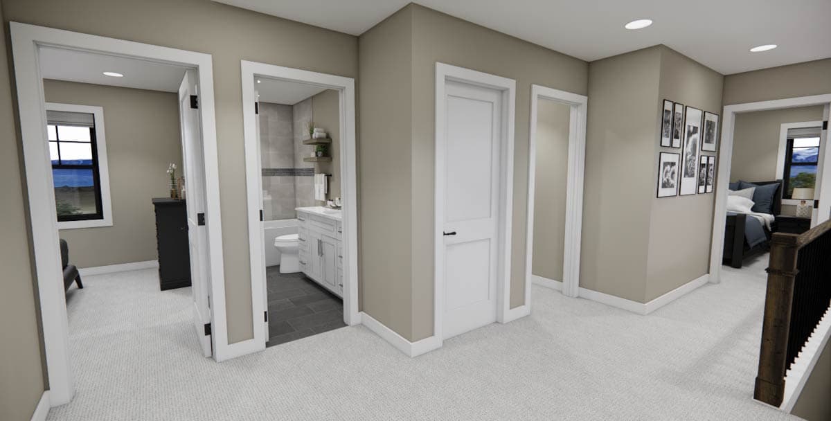 Plan 14964RK: Two-Story Modern Farmhouse Plan with Home Office - 2500 Sq Ft - Image #34 - Farmhouse, Modern Farmhouse
