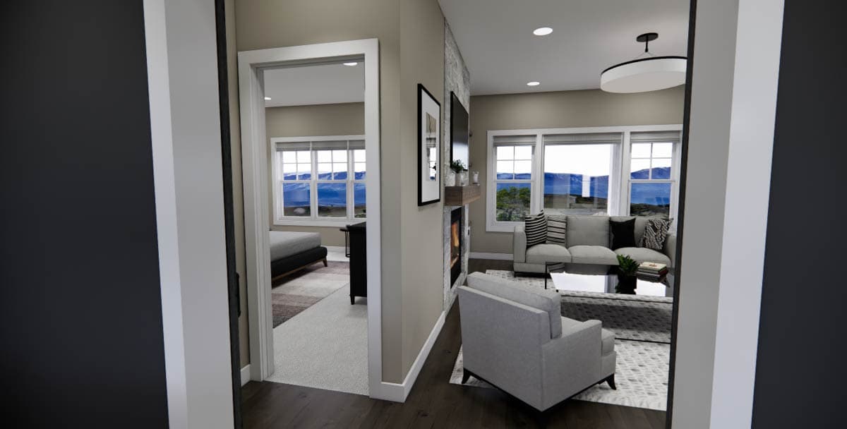 Plan 14965RK: Two-Story Traditional House Plan with Upstairs Loft - 2500 Sq Ft - Image #23 - Country, Traditional