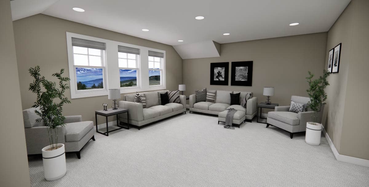 Plan 14965RK: Two-Story Traditional House Plan with Upstairs Loft - 2500 Sq Ft - Image #33 - Country, Traditional