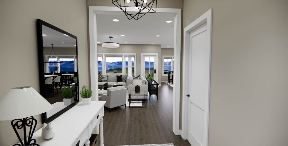 Plan 14966RK: Two-Story Craftsman House Plan with Main Floor Master - 2500 Sq Ft - Image #8 - Craftsman, Traditional