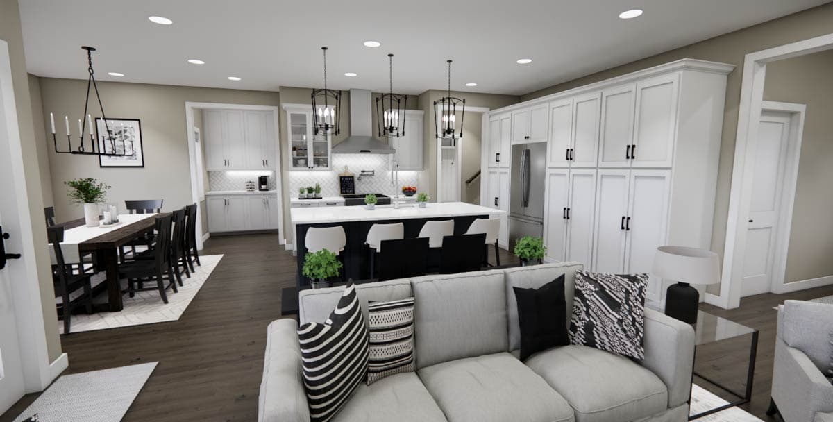 Plan 14966RK: Two-Story Craftsman House Plan with Main Floor Master - 2500 Sq Ft - Image #12 - Craftsman, Traditional