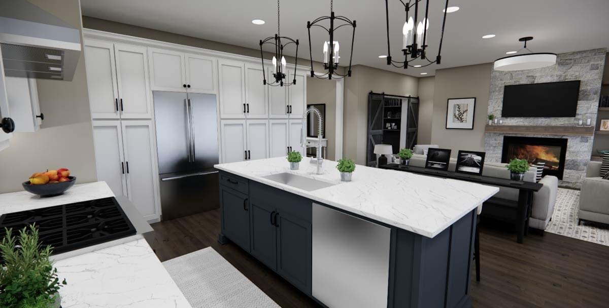 Plan 14966RK: Two-Story Craftsman House Plan with Main Floor Master - 2500 Sq Ft - Image #17 - Craftsman, Traditional