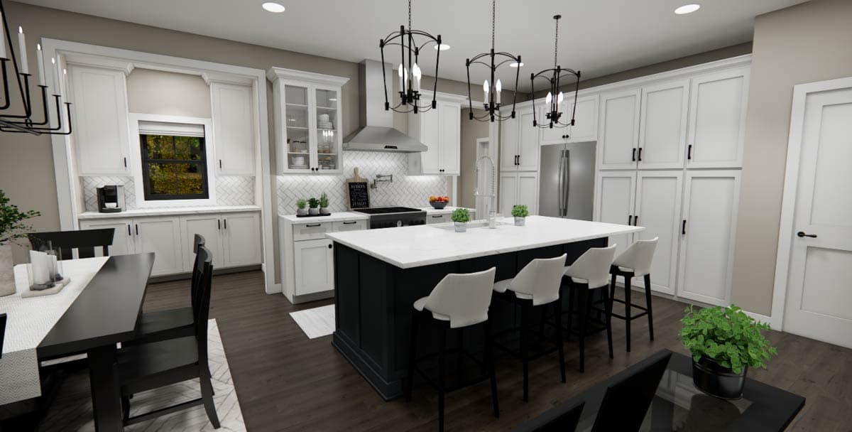Plan 14967RK: Two-Story 3-Bedroom Farmhouse Plan with Home Office - 2132 Sq Ft - Image #17 - Farmhouse