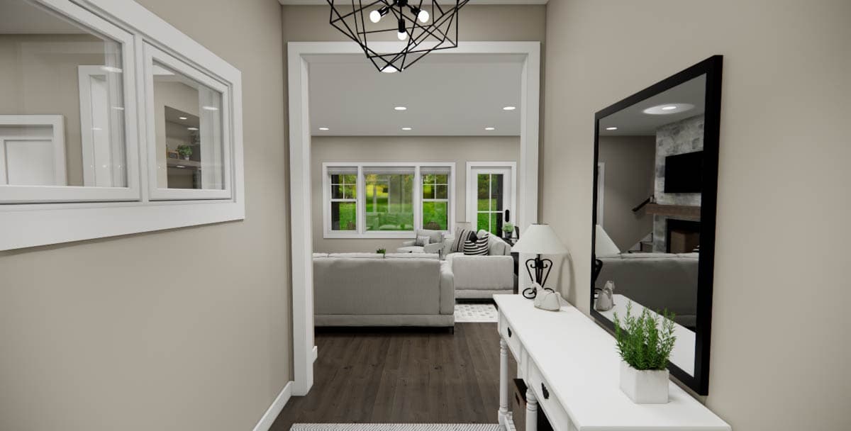 Plan 14968RK: Two-Story 3-Bedroom Traditional House Plan with Prep-Kitchen - 2132 Sq Ft - Image #8 - Country, Traditional