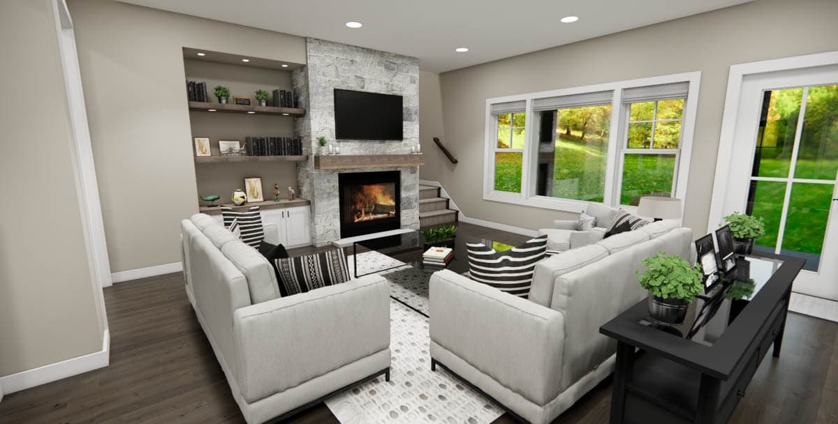 Plan 14968RK: Two-Story 3-Bedroom Traditional House Plan with Prep-Kitchen - 2132 Sq Ft - Image #12 - Country, Traditional