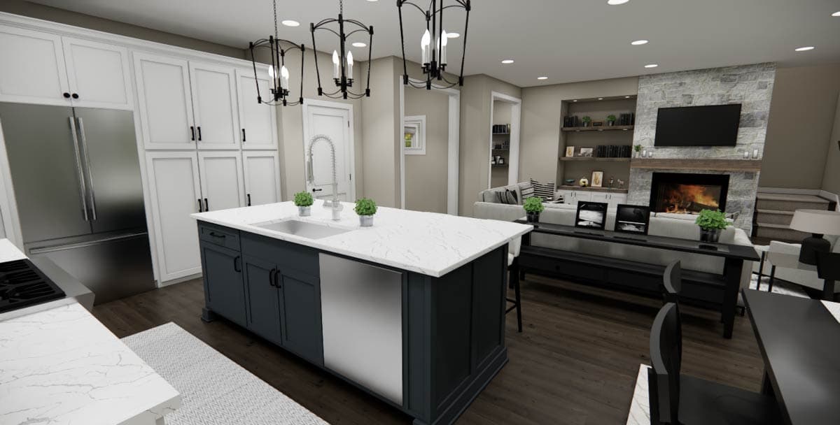 Plan 14968RK: Two-Story 3-Bedroom Traditional House Plan with Prep-Kitchen - 2132 Sq Ft - Image #20 - Country, Traditional